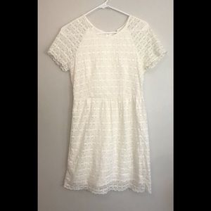 Free People | Lace Dress. Ivory. Size Small
